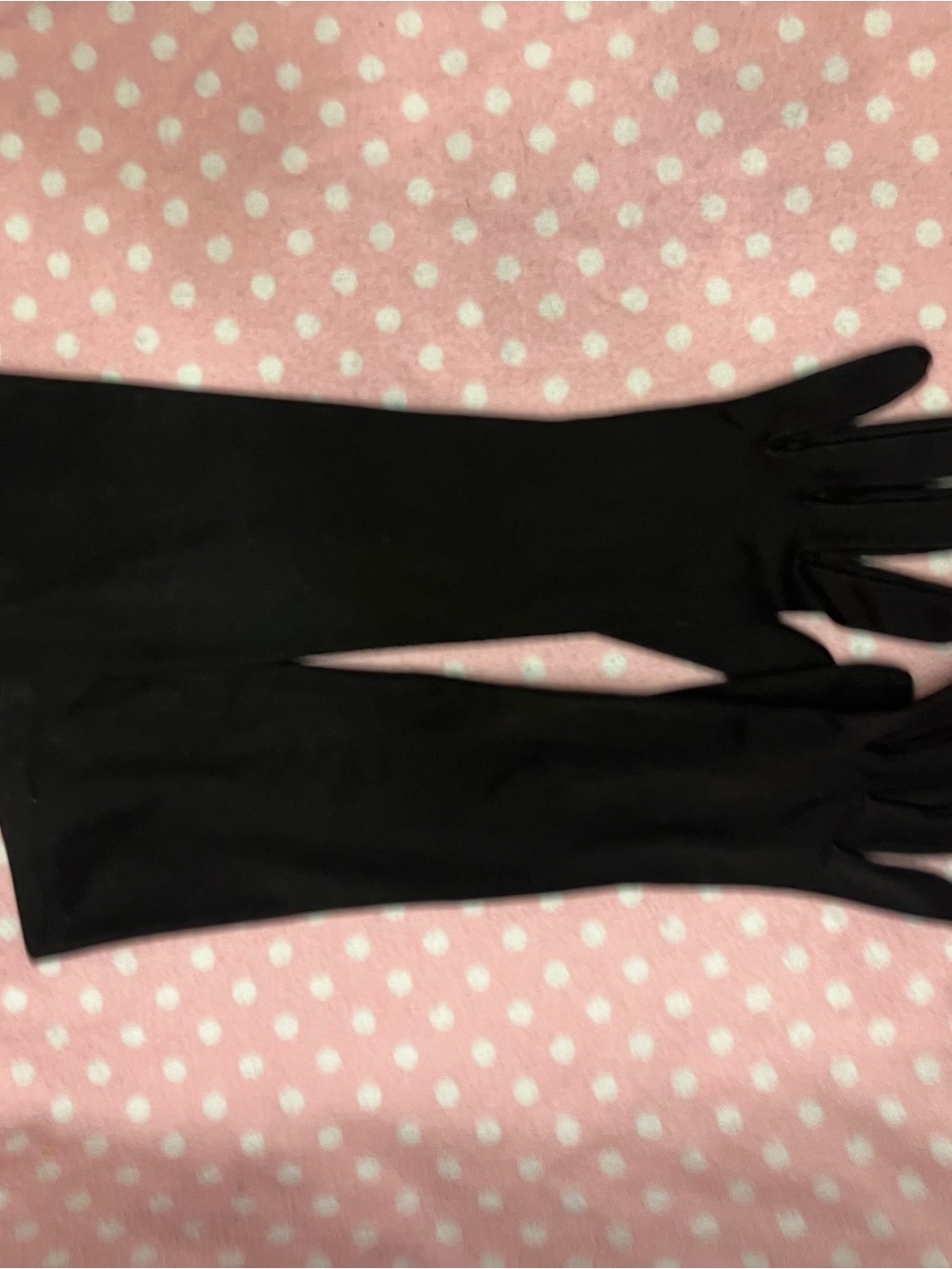 Vintage Faux Suede Gloves M - Picture 9 of 11